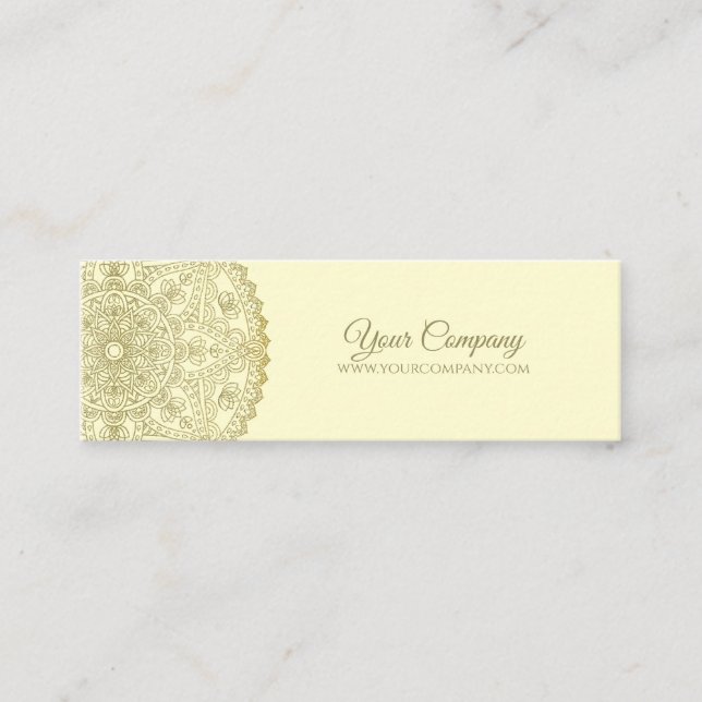 Boda Oriental - Etiqueta de precio de mercancía (Anverso)