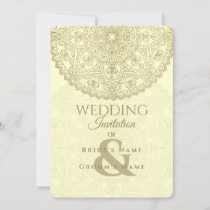 Boda Oriental - Invitación