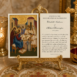Boda Ortodoxa de Rito Oriental Bizantino Sagrada