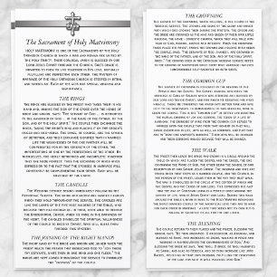 Boda ortodoxo Descripción 4 x 9 tarjetas