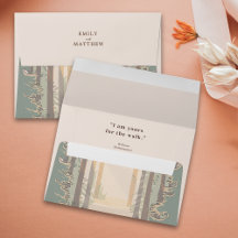 Boda otoño moderna Rustic Elegant Simple Forest