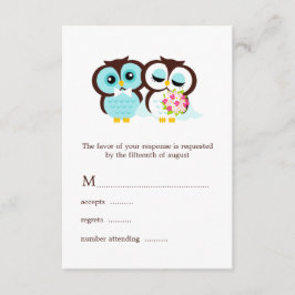 Boda Owls RSVP