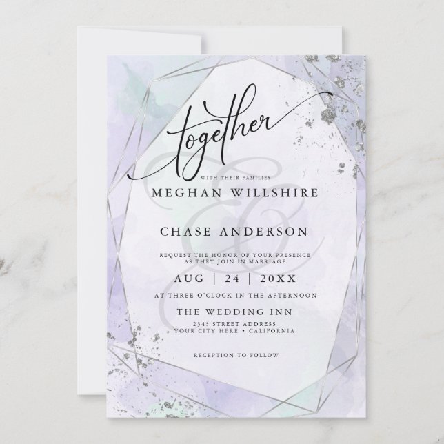 BODA | Palo Lilac Seafoam Green Silver Jaspé (Anverso)