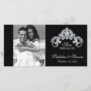 Boda para salvar el aniversario de la tarjeta foto