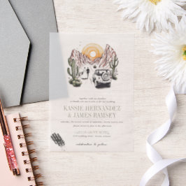 Boda Pareja Cañón Offroad