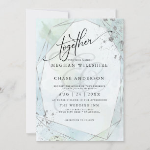 BODA Pastel Dusty Blue Sage Silver Jaspé