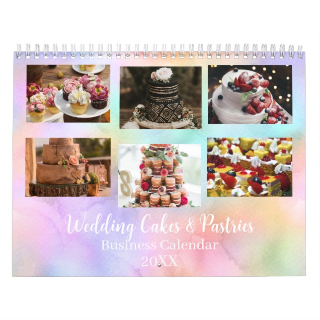 Boda Pasteles y pasteles 2023 Calendario (Tapa)