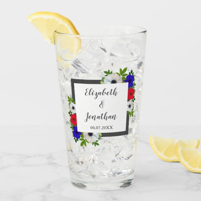 Boda Patriótico Panda Anemone (Anverso (hielo))