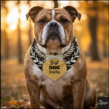 Boda Personalizada Mejor Perro Negro 