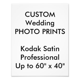 Boda Personalizado 11" x 14" Fotografías profesion