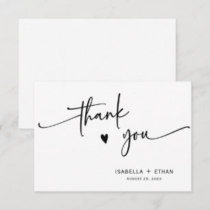 Boda personalizado minimalista