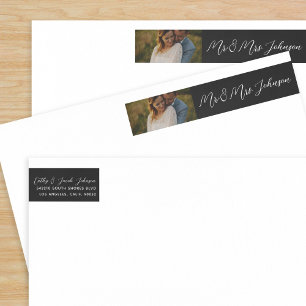 Boda personalizado Sr. y Sra. Newlyweds Foto