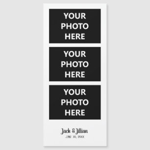 Boda Photo Booth Photo Strip Personalizado de text