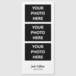 Boda Photo Booth Photo Strip Personalizado de text