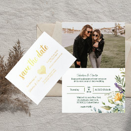 Boda plegada Guardar la plantilla Fecha