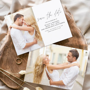 Boda presupuestal Guardar el folleto de fotos de f