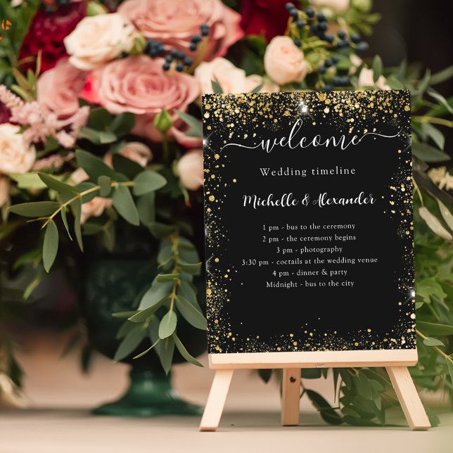 Boda programa cronología oro negro (Subido por el creador)
