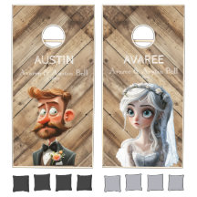 Boda Quirky Bride y Groom