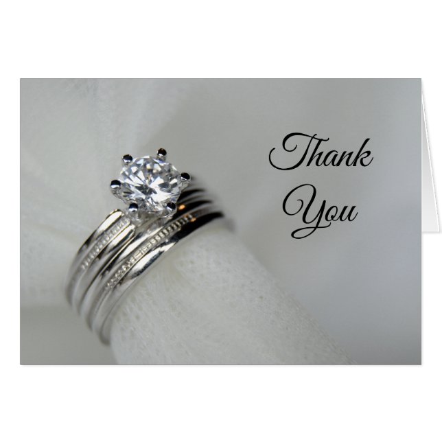 Boda Rings Gracias (Anverso (Horizontal))