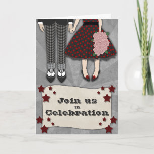 Boda Rockabilly, invitación