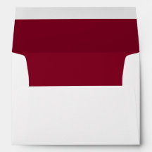 Boda rojo moderno Minimalista de Borgoña