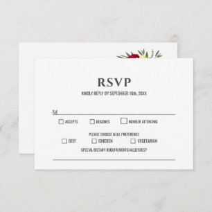 Boda Rosa de Girasol Borgoña RSVP