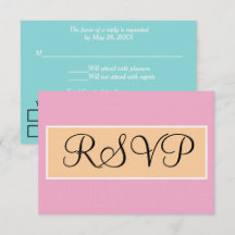 Boda Rosa Playa Arenosa Azul Espuma de Mar RSVP