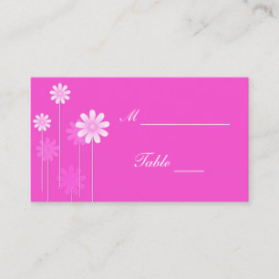 Boda rosado titular de la tarjeta