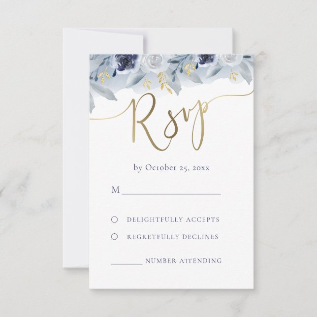 Boda RSVP (Anverso)