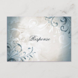 Boda RSVP Elegante Vintage Foliage & Swirl