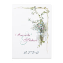 Boda RSVP olvídate de mí no