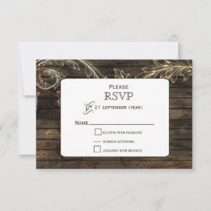 Boda rústica floreciente en Barnwood RSVP
