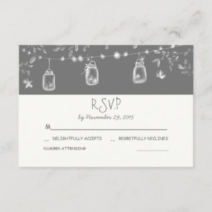 boda rústica RSVP