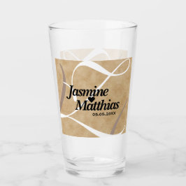 Boda Rústico Elegante Monograma Vintage Burlap