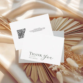 Boda Sabio Gracias Tarjeta Para Siempre Comienza