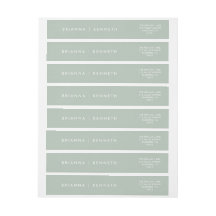 Boda Sage Sage Elegante Moderna