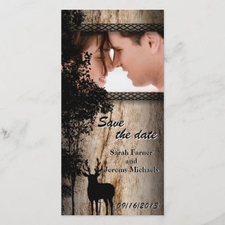 Boda Salvar la tarjeta fotográfica de fecha País R