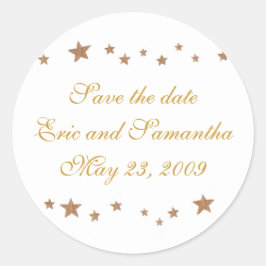 Boda Salven a los pegatinas de citas animadas estr