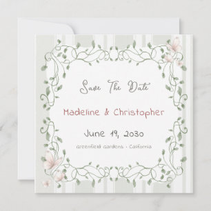 Boda Salvia Eucalipto Save the Date