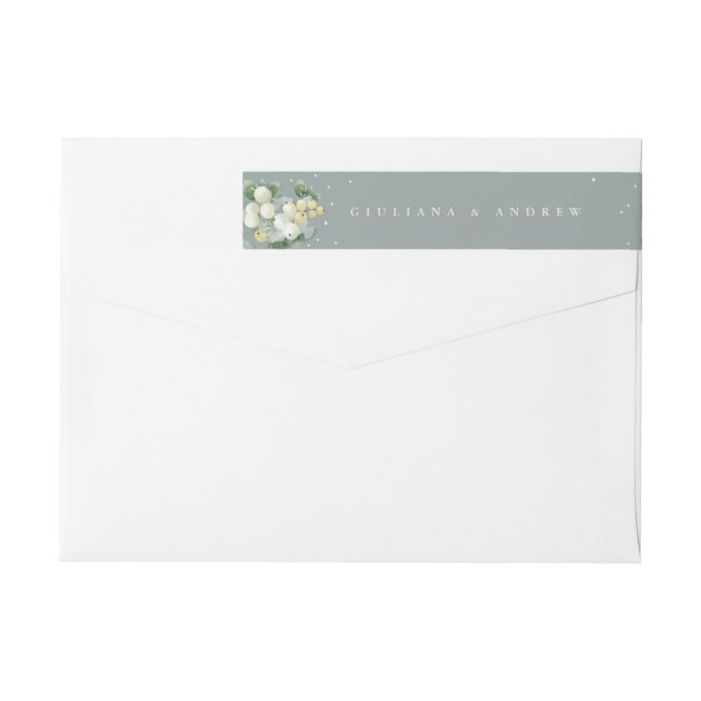 Boda Seafoam Green Snowberry+Eucalyptus Classic (Reverso)