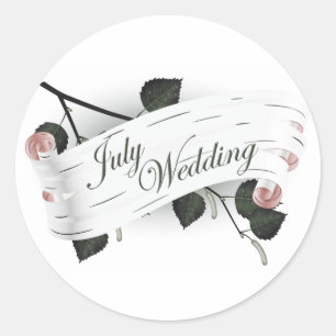 Boda Sello de Julio : hojas de la temporada :