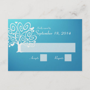 Boda Silhouette RSVP