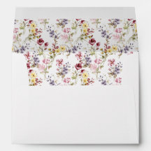 Boda simple de flores silvestres