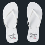 Boda Simple de la Madre del Novio | Chanclas<br><div class="desc">Para una mayor personalización, haga clic en el botón "Personalizar" y use nuestra herramienta de diseño para modificar esta plantilla. Si las opciones están disponibles, puede cambiar el texto y la imagen simplemente haciendo clic en "Editar/Eliminar texto o imagen aquí" y agregar los suyos. Si desea que este diseño se...</div>