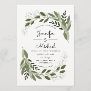 Boda Sprigs - Invitación a la boda