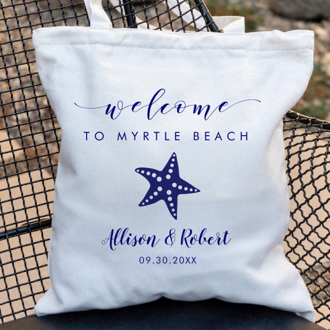 Boda Starfish Bolsa de bienvenida para la playa, a (Subido por el creador)