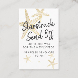 Boda Starfish Sparkler Enviar etiquetas