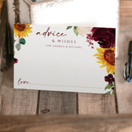 Boda Tarjeta de Asesoramiento Caída Boda de giraso