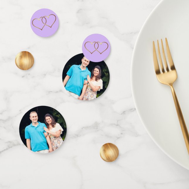Boda Themed Photo Confetti (Grupo)