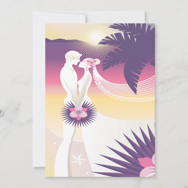 Boda tropical (Anverso)